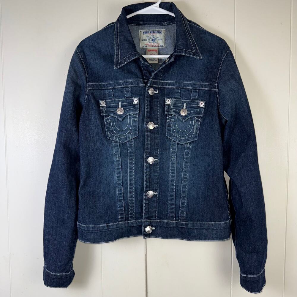 True‎ Religion Trucker Jacket
